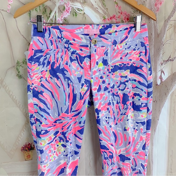 Lilly Pulitzer Floral Kelly skinny Ankle pant - Picture 2 of 9